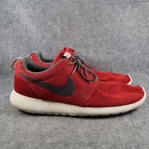 Nike Shoes Mens 13 Roshe One Casual Sneakers Athletic Trainer Red Black Running
